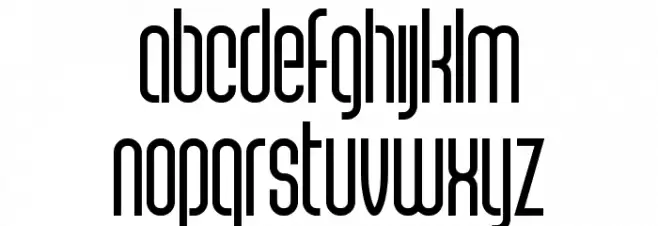 Scantype Bold PERSONAL USE 字体 小写