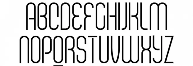 Scantype PERSONAL USE Шрифта ВЕРХНИЙ
