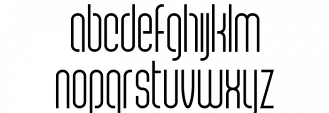 Scantype PERSONAL USE फ़ॉन्ट लोअरकेस