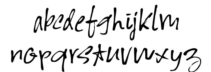 Scapegoat DEMO Regular Font LOWERCASE