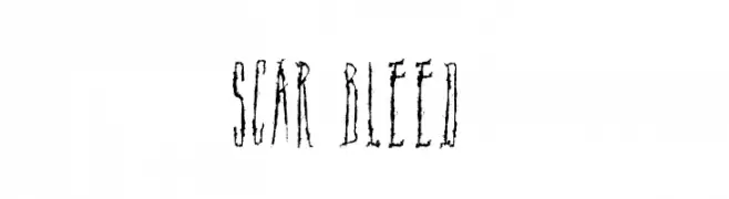 Scar Bleed  Descarca Fonturi Gratis