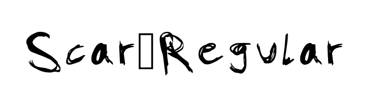 Scar-Regular Font