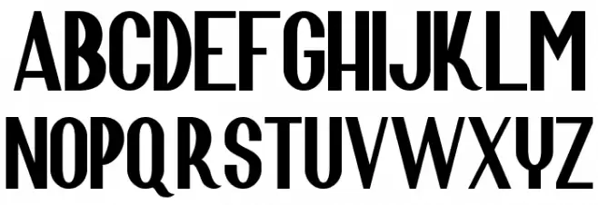 Scara Conquers the Universe Font LOWERCASE