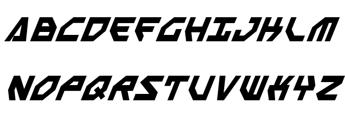 Scarab Script Bold Italic Font LOWERCASE