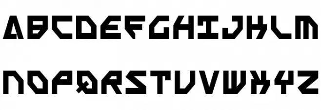 Scarab Script Bold Fonte MAIÚSCULAS