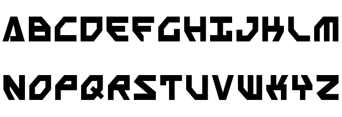 Scarab Script Bold Font LOWERCASE