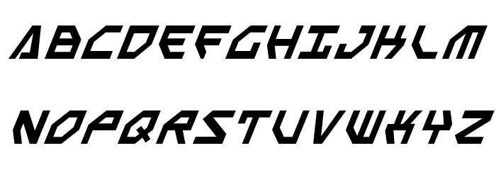Scarab Script Italic Font Litere mici