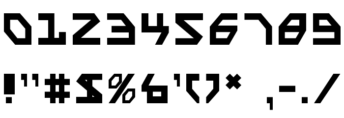 Scarab Script Font OTHER CHARS