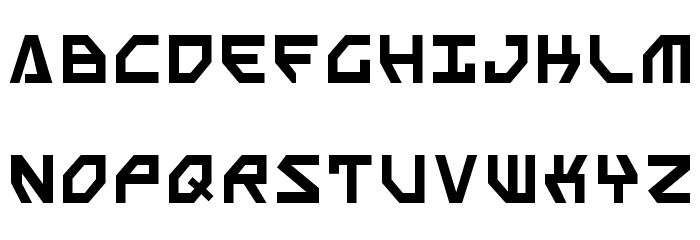 Scarab Script Font LOWERCASE