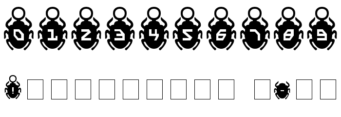 Scarab Solid Font OTHER CHARS