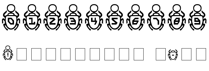 Scarab Font OTHER CHARS