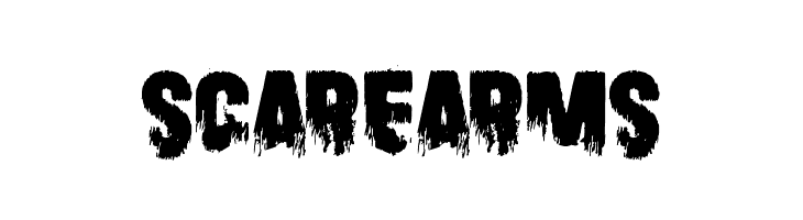 Scare Arms  font caratteri gratis