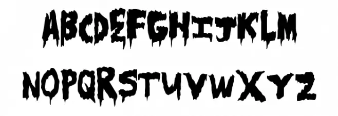 ScareCamp 字体 小写