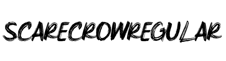 Scarecrow Regular  免费字体下载