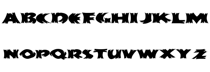 Scarecrow Font LOWERCASE