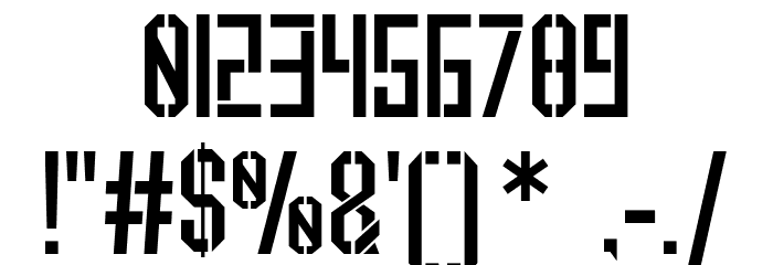 Scared of Bums Regular Font OTHER CHARS
