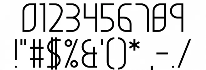 Scared of the Unknown Font OTHER CHARS