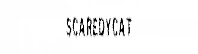 ScaredyCat  Fuentes Gratis Descargar