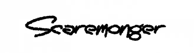 Scaremonger  Скачать бесплатные шрифты