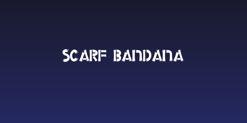 Scarf Bandana Social Header