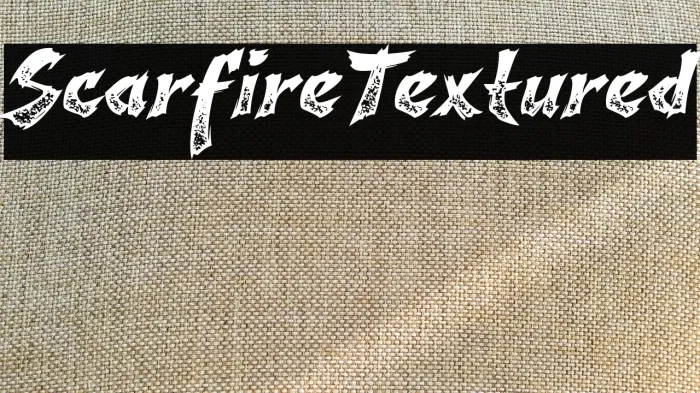 Scarfire Textured Example 1