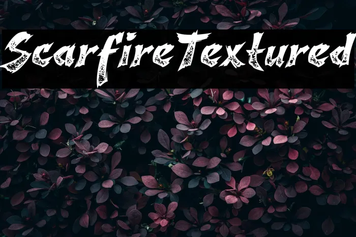 Scarfire Textured Example 3