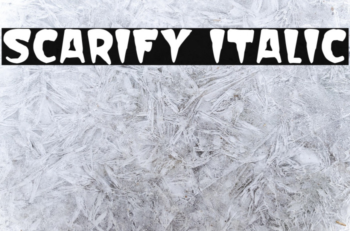 Scarify Italic Example 2