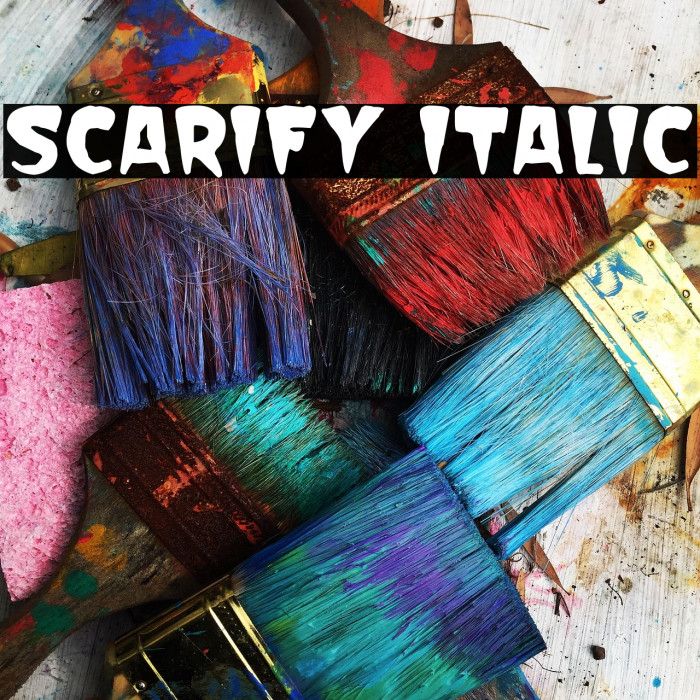 Scarify Italic Example 3