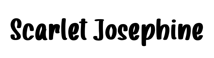 Scarlet Josephine  Free Fonts Download