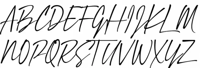 Scarlett Busiat_Demo Schriftart Groß