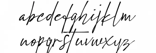 Scarlett Busiat_Demo Font Litere mici