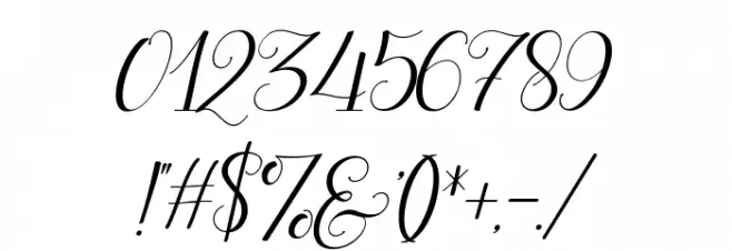 ScarlettScript-Slant Schriftart Anderer Schreiben