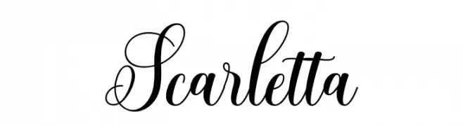 Scarletta  تنزيل الخطوط