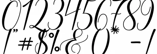 Scarletta Font OTHER CHARS