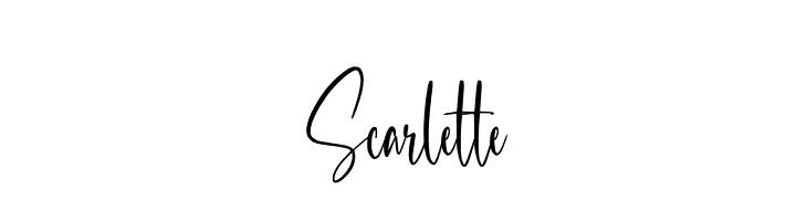 Scarlette  les polices de caractères gratuit tlcharger