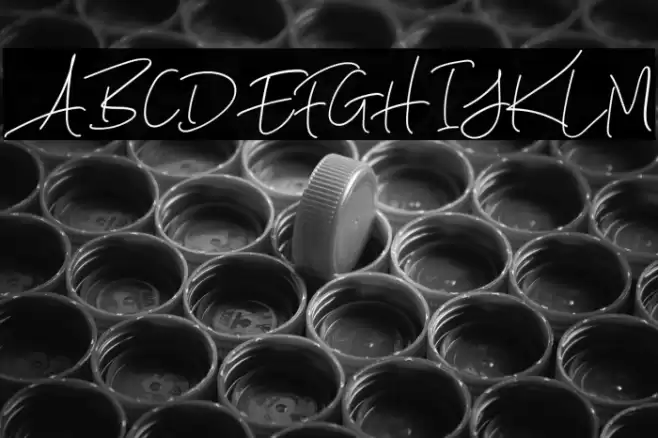 ScarletteDEMO Font examples