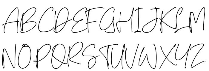 Scarlettik Font UPPERCASE