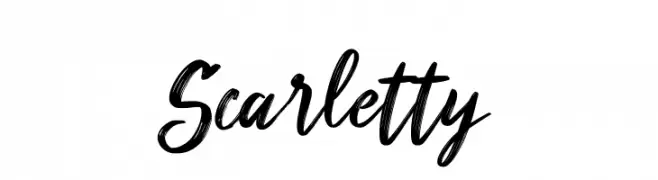 Scarletty  Frei Schriftart Herunterladen