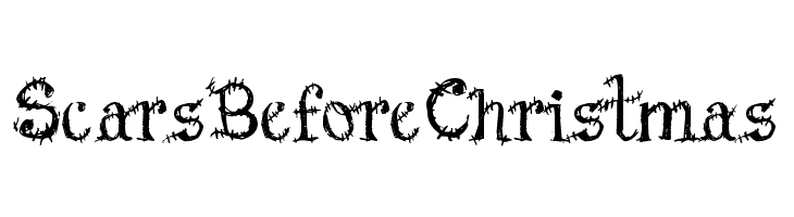Scars Before Christmas  免费字体下载