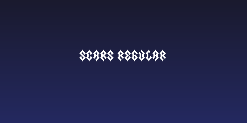 Scars Regular Social Header