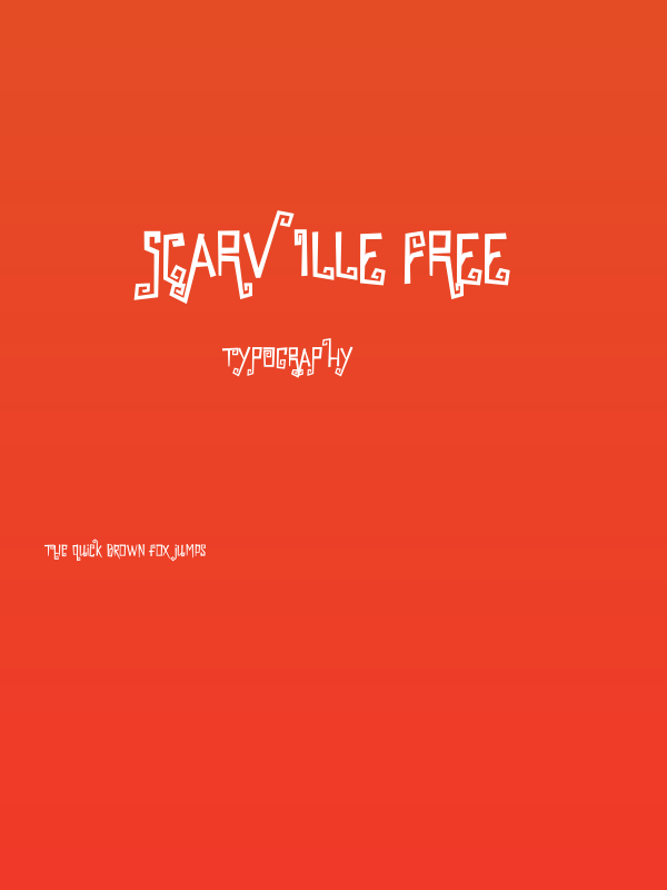 Scarville Free Poster