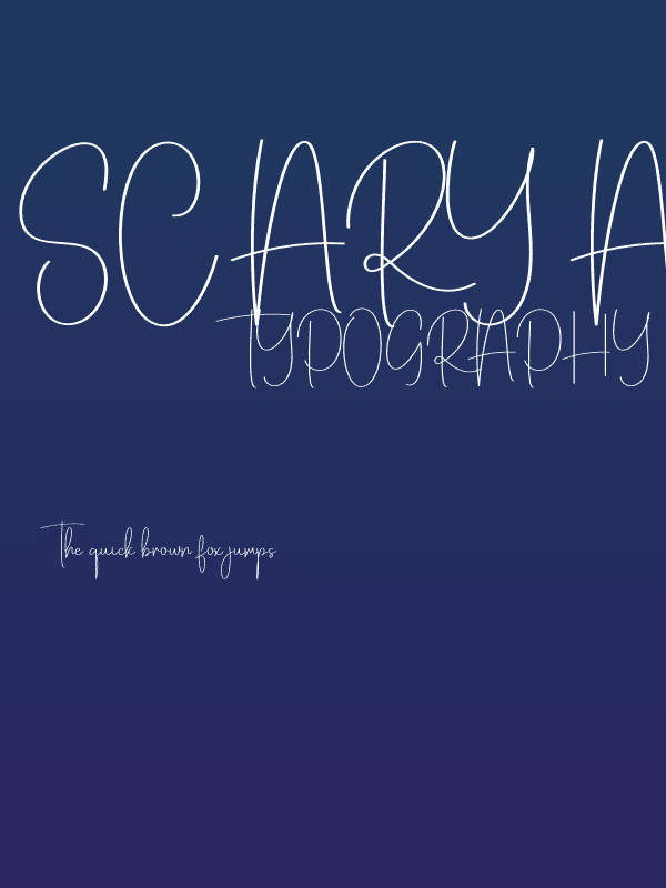 Scary Atmosphere Poster