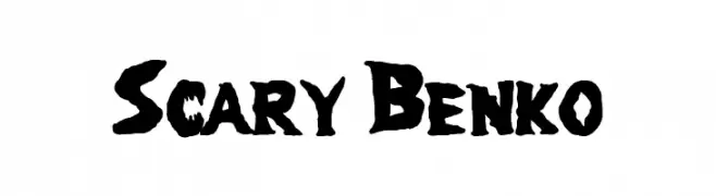 Scary Benko  Frei Schriftart Herunterladen
