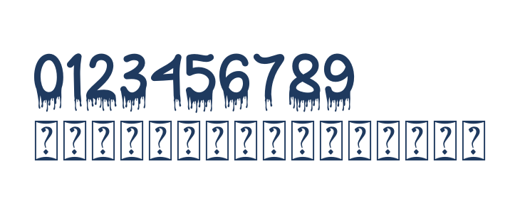 Scary Blood - Pesonal Use Other Characters