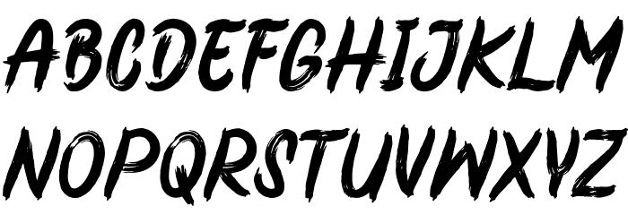 Scary Dance Demo Font LOWERCASE