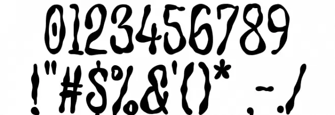 Scary Dolls फ़ॉन्ट अन्य घर का काम