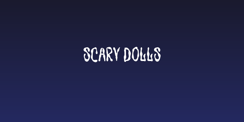 Scary Dolls Social Header