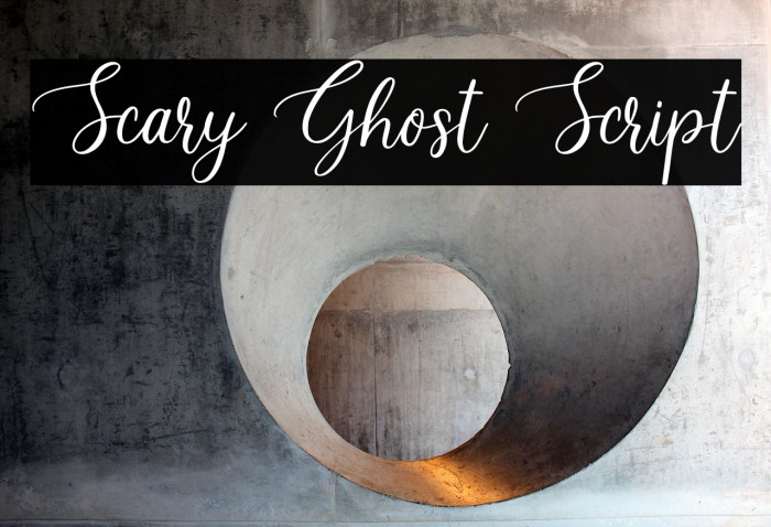 Scary Ghost Script Example 1