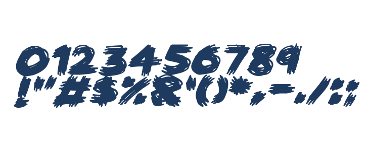 Scary HorrOrs Italic Other Characters