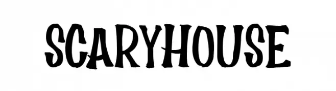 Scary House  Free Fonts Download